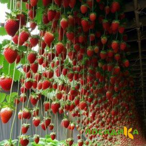 Клубника ампельная Анастасия купить по цене от 370р. в интернет-магазине «Посадика» с доставкой почтой в в Облучьее и по всей России – [изображение №1].
